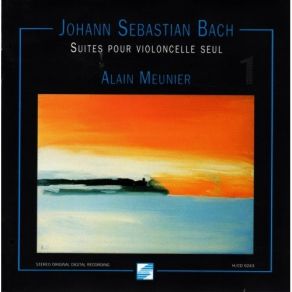 Bach - Suites Pour Violoncelle Seul 1 - Alain Meunier album cover
