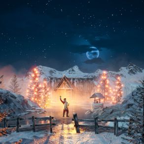 Lofi Christmas album cover
