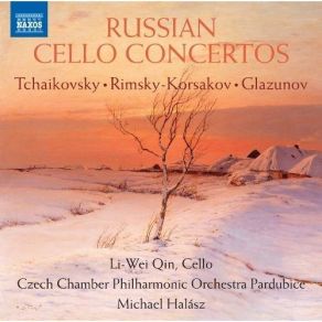 Russian Cello Concertos - Li-Wei Qin album cover
