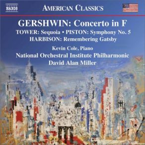 Gershwin, Harbison, Tower & Piston: Orchestral Works album cover