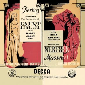 Berlioz: La Damnation De Faust; Massenet: Werther – Excerpts (Opera Gala – Volume 2) album cover