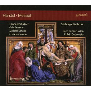 Handel - Messiah - Ruben Dubrovsky album cover