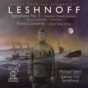 Jonathan Leshnoff: Symphony No. 3 & Piano Concerto (Live) album cover