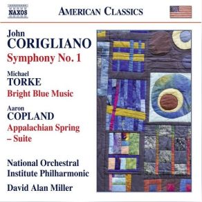 Corigliano - Symphony No. 1 - David Alan Miller album cover