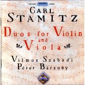 Carl Stamitz - Duos For Violin And Viola Vol. 1 - 2 - Vilmos Szabadi, Peter Barsony album cover