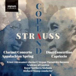 Strauss / Copland album cover