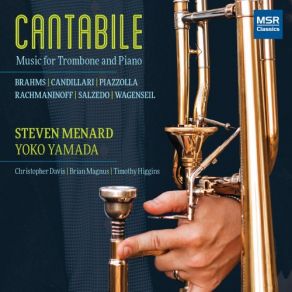 Cantabile - Lyrical Music For Solo Trombone And Piano album cover