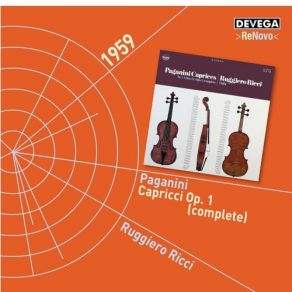 Paganini: 24 Caprices For Violin, Op. 1 (Complete) album cover