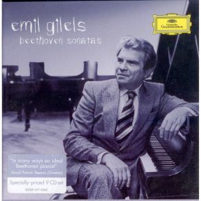 Emil Gilels - Beethoven Sonatas Part1 album cover