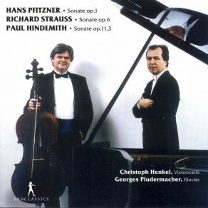 Pfitzner, Hindemith & R. Strauss: Cello Sonatas album cover