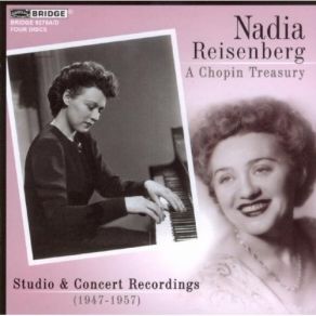 Chopin - Nadia Reisenberg - A Chopin Treasury album cover