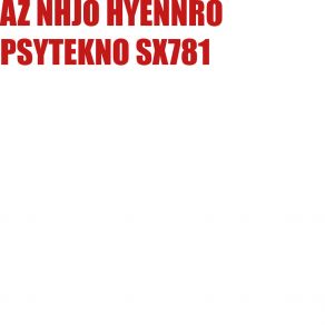 PSYTEKNO SX781 album cover