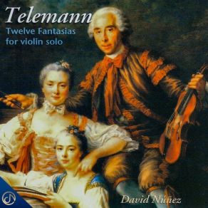 Telemann Twelve Fantasias For Violin Solo album cover