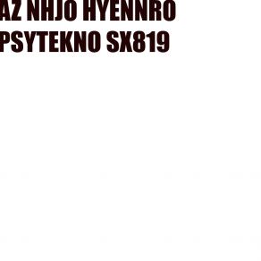 PSYTEKNO SX819 album cover