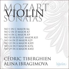 Mozart - Violin Sonatas, Volume 2 - Alina Ibragimova, Cedric Tiberghien album cover