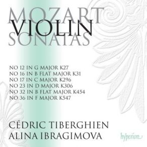 Mozart - Violin Sonatas, Volume 3 - Alina Ibragimova, Cedric Tiberghien album cover