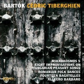 Bartok - Mikrokosmos 5 - Cedric Tiberghien album cover