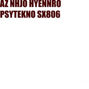 PSYTEKNO SX807 album cover