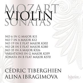 Mozart - Violin Sonatas, Volume 5 - Alina Ibragimova, Cedric Tiberghien album cover