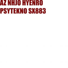 PSYTEKNO SX883 album cover