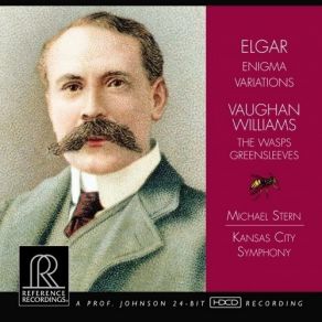 Elgar - Enigma Variations - Michael Stern album cover