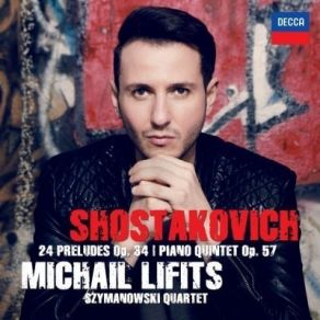 Shostakovich - 24 Preludes - Michail Lifits album cover