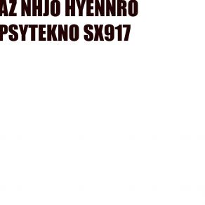 PSYTEKNO SX918 album cover