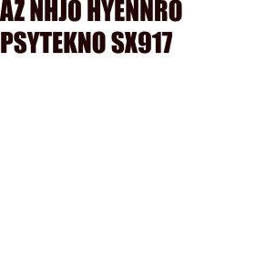PSYTEKNO SX917 album cover