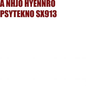PSYTEKNO SX913 album cover