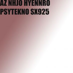 PSYTEKNO SX925 album cover