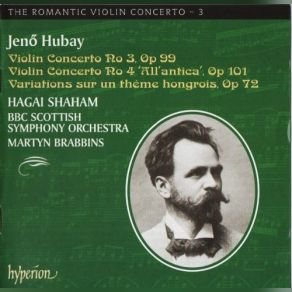 Hubay: Violin Concertos Nos 3 & 4 album cover