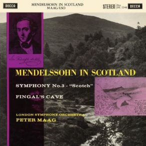 Mendelssohn: Symphony No. 3; The Hebrides album cover