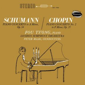 Schumann: Piano Concerto; Chopin: Piano Concerto No. 2 album cover
