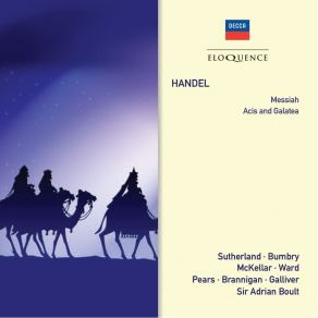Handel - Messiah, Acis And Galatea - Adrian Boult album cover