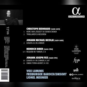 Biber, Bernhard, Fux, Nicolai - Requiem - (Japan Edition) album cover