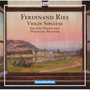 Ries - Violin Sonatas - Ariadne Daskalakis, Wolfgang Brunner album cover