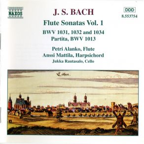 Bach - Flute Sonatas, Vol. 1-2 - Petri Alanko, Anssi Mattila, Jukka Rautasalo album cover