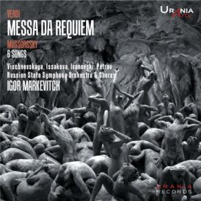 Verdi: Messa Da Requiem - Mussorgsky: 6 Songs album cover