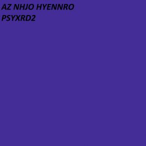 Psyxrd2 album cover