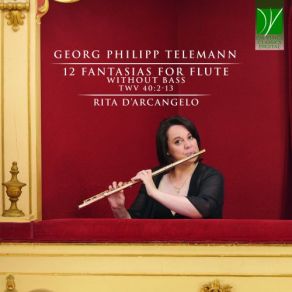 Telemann: 12 Fantasias For Flute Without Bass, TWV 40: 2-13 album cover