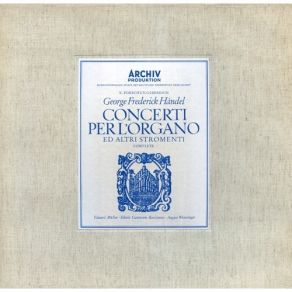 Handel - Concerti Per L'Organo - August Wenzinger album cover