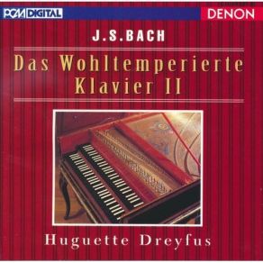 Bach - Well-Tempered Clavier Book II - Huguette Dreyfus album cover