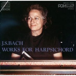 Bach - Works For Harpsichord - Huguette Dreyfus album cover