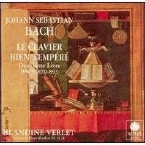 Bach - The Well-Tempered Clavier, Book I And II - Blandine Verlet album cover