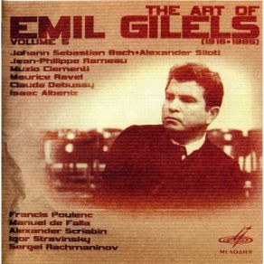 The Art Of Emil Gilels Vol. 5 album cover