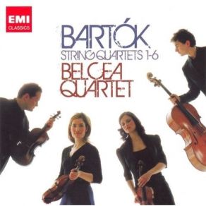 Bartok - The Six String Quartets - Belcea Quartet album cover