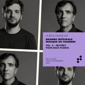 Brahms: Œuvres Pour Deux Pianos (Intégrale Musique De Chambre), Vol. 9 album cover