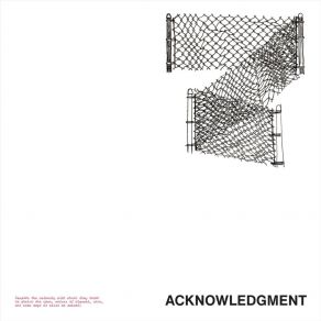 Acknowledgment album cover