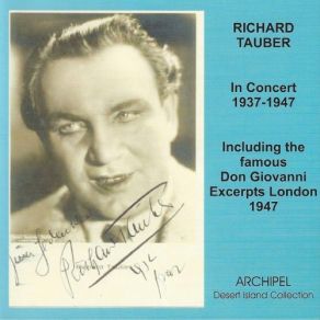 Richard Tauber In Concert Including His Rare Last Recordings (CD2) album cover