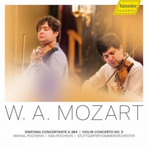 Mozart: Violin Concerto No. 5, K. 219 & Sinfonia Concertante, K. 364 album cover